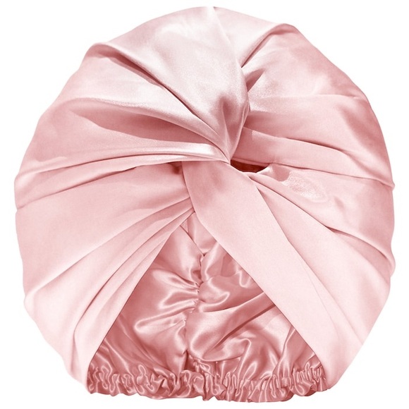 SLIP PURE SILK TURBAN in PINK One Size for All Hair Types NEW IN BOX-$99 Value! - Picture 3 of 12